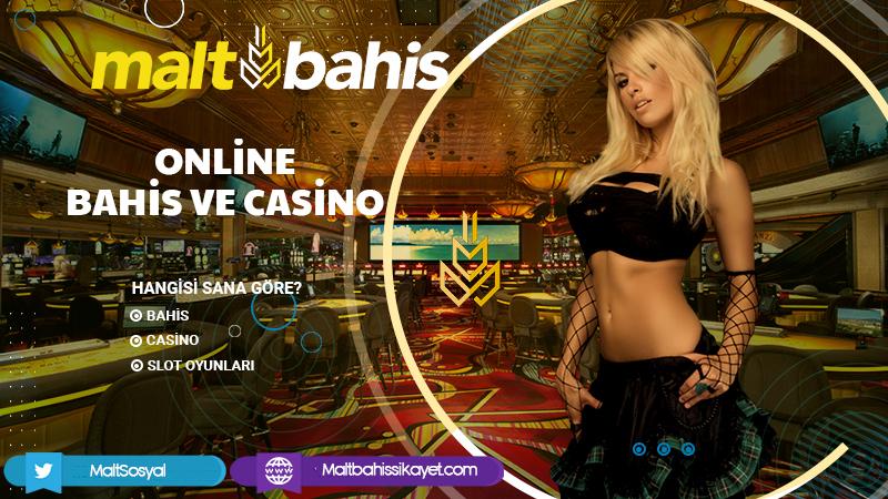 Online bahis ve casino