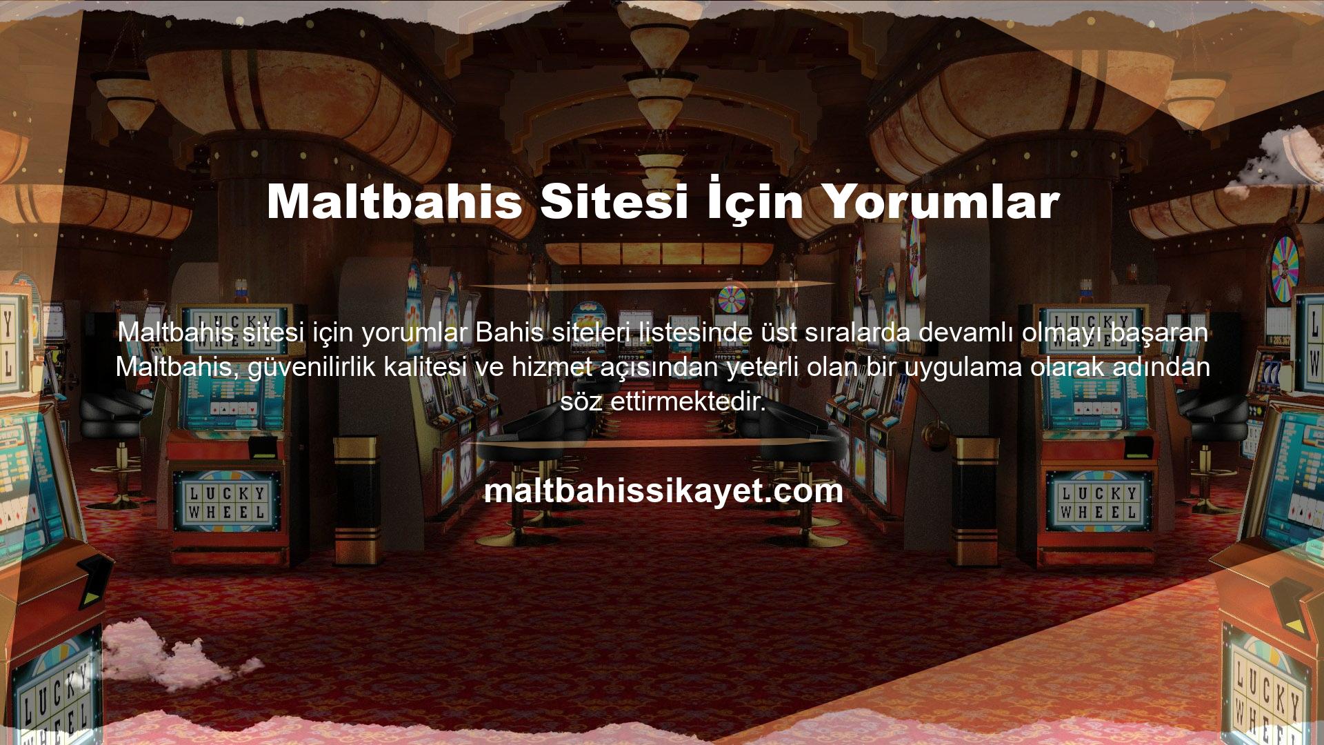 Maltbahis canlı bahis ve casino oyunları bet sitesinin, web site tasarımı da basit, anlaşılır ve kullanışlı bir alt yapıya sahiptir